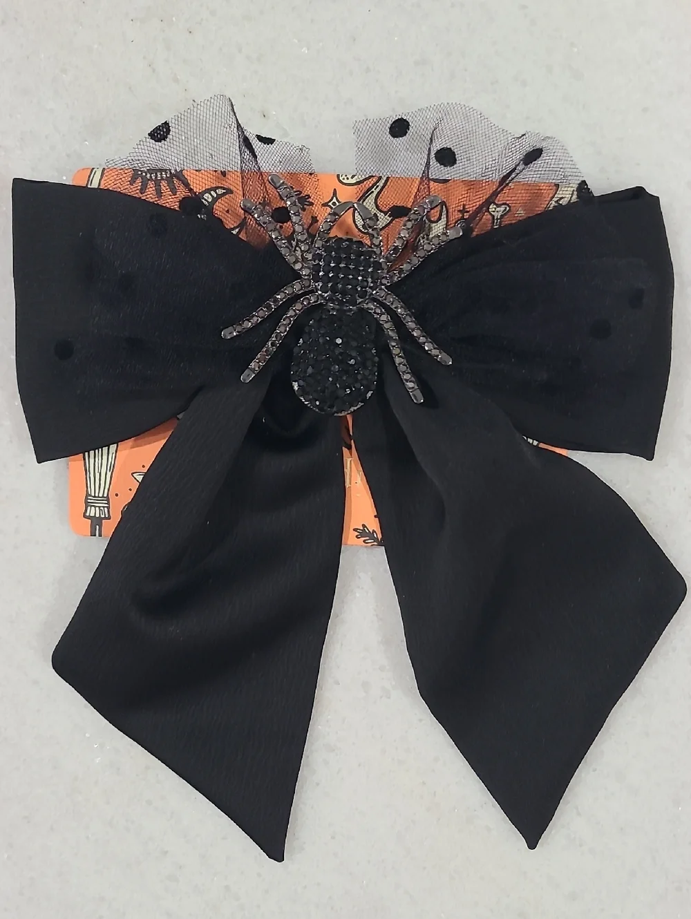 Piper Black and Gold Embellished Accessory